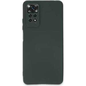 Happycase Xiaomi Redmi Note 11 Pro Kılıf First Silikon - Koyu Yeşil