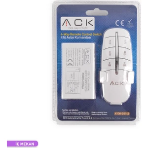 4 Lü Avize Kumandası 220V 200W-1000W