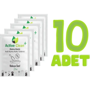 Active Clean Kedi Kumu Koku Giderici 25G10'LU Set