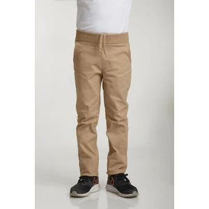 YHE Store Okul Pantolonu Lastikli Ribana Bel Kanvas Çocuk Pantolonu