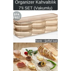 Vip Ahmet VP-258 Organizerli Kahvaltılık 7prc Bakı