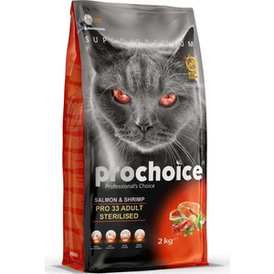 Pro Choice Pro33 Kısırlaştırılmış Somon Kedi Maması 2 Kg