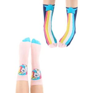 Rainbow Star Kız Çocuk 2li Soket Çorap Takım