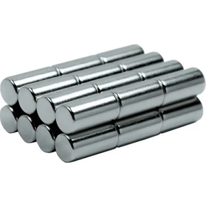Dünya Magnet 4 Adet 5X10MM Güçlü Silindir Neodyum Mıknatıs (4'lü)