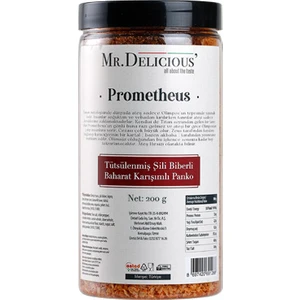Mr. Delicious Tütsülenmiş Şili Biberli Baharat Karışımlı Panko Prometheus