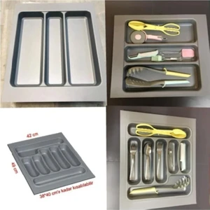42/49 cm 2'li Takım Cekmece Içi Kasıklık ve Kepçelik 38/40 cm Kadar Kesılebılır