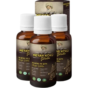 Davud-i Antaki Meyan Kökü Şurubu 3 x 150 ml