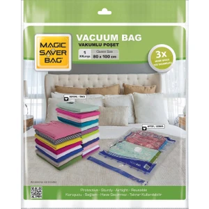Magic Saver Bag Tekli Vakumlu Poşet - XXL - 80x100 cm