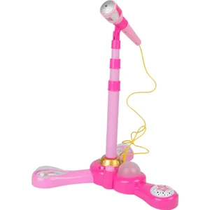 Strade Store Karaoke Machine Oyuncak Mikrofon Seti Çocuklar İçin Cep Telefonuna Bağlan Pembe (Yurt Dışından)
