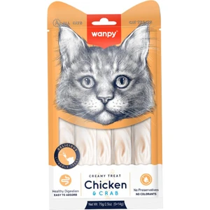 Tavuk-Yengeç  Krema Likit Kedi Ödülü 5X14 gr x 4 Adet