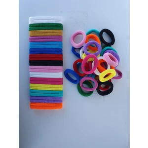 Kalben Accessories 30 Adet Havlu Lastik Toka, Saç Lastik Toka, Orta Boy Lastikli Saç Tokası