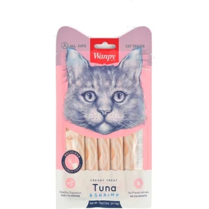 Ton Balığı Karides 5X14 gr Likit Kedi Ödülü x 4 Adet