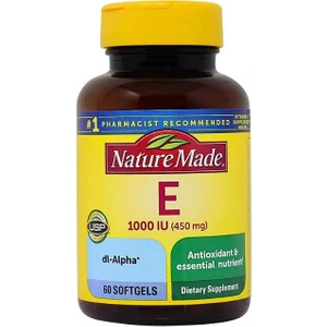 Nature Made Vitamin E 450 Mg 60 Softgels