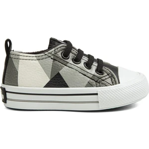 Benetton® | BN-30795- 3394 Siyah Beyaz - Çocuk Spor Ayakkabı