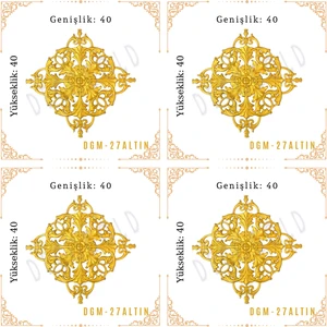 Saray Tavan Motif (40*40) Dgm-27(4 Adet)