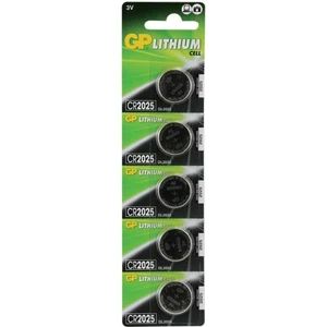 Gp CR2025 3 V Lityum 5'li Para Pil