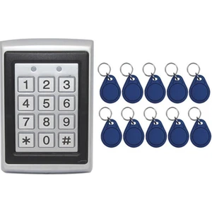 LrDph2 Dış Ortam Kartlı Şifreli Kapı Otomatiği Kilidi Ve 40 Keyfob Anahtarlık