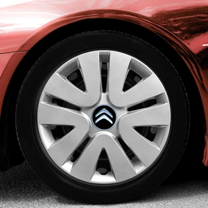 Citroen C3 14 Inç Jant Kapağı Amblemli Gri 4'lü Set 105