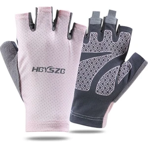 Terletmeyen Yarım Parmak Yoga Fitness Bisiklet Outdoor Spor Eldiven