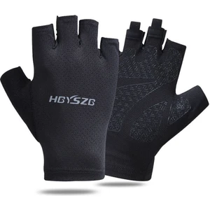 Terletmeyen Yarım Parmak Yoga Fitness Bisiklet Outdoor Spor Eldiven