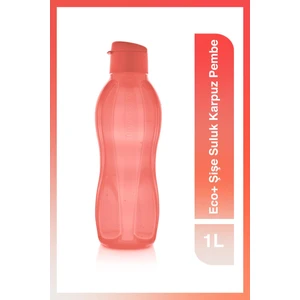 Eco+ Şişe Suluk Kolay Kapak 1L Karpuz Pembe