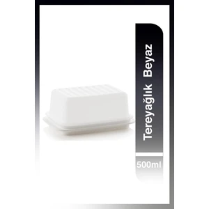 Tereyağlık 500 ml Beyaz