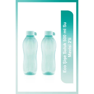 Eco Şişe Suluk 500 ml Su Mavisi 2'li