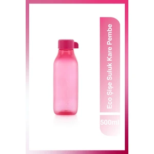 Eco Şişe Suluk Kare 500 ml Pembe