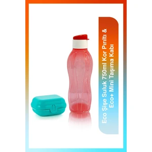 Eco Şişe Suluk 750ml Kor Pırıltı & Eco+ Mini Taşıma Kabı