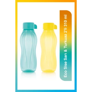 Eco Sise Sarı ve Turkuaz 2'li 310 ml