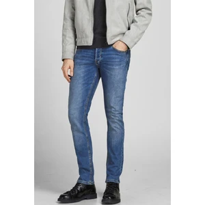 Jack & Jones 12184473_Jjiglenn Joriginal Mf 031 Düşük Bel Skinny Fit Düz Erkek Denim Pantolon