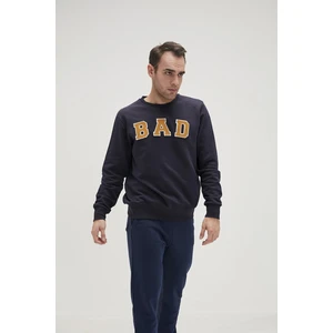 Bad Bear Erkek Lacivert Spor Sweatshirt