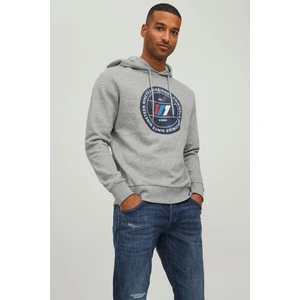 Jack & Jones Erkek Kapüşonlu Sweatshirt 12216046