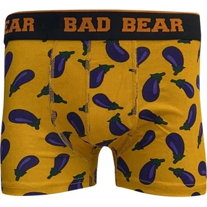 Bad Bear Eggplant Erkek Desenli Boxer