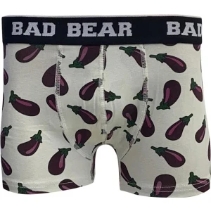 Bad Bear Eggplant Erkek Desenli Boxer