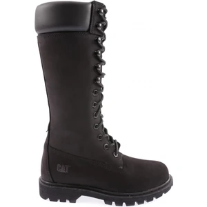 Black Leather Kadın Bot & Bootie CAT0111121401