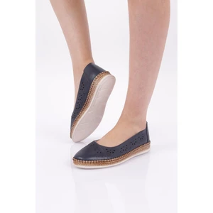 P24 Kadın Soft Anatomıc Footwear Deri Babet 20Y