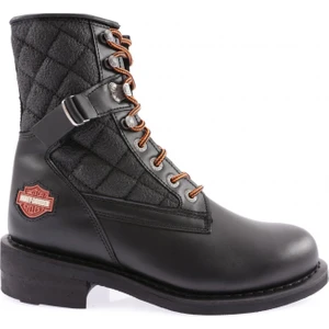 Harley Davidson New Worker Erkek Siyah Deri Bot
