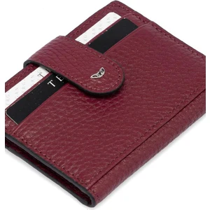 Bordo Hakiki Deri Erkek Kredi Kartlık - S1KK00001617-M71