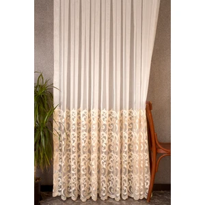 Karavol Krem Brode Tül 1-2,5 Orta Sık Pile 100X260