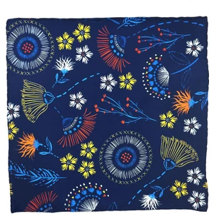 La Pescara Lacivert Motif Erkek Cep Mendili SPS556-27