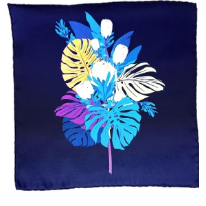 La Pescara Parlement Çiçek Desen Erkek Cep Mendili SPS540-10