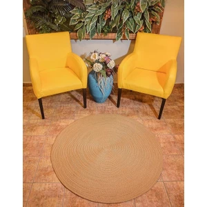 Evvemall Home & Living Jüt Hasır Ipliğinden Dokunan Salon Halısı,mutfak ve Koridor Halısı Royal Serisi Jüt Kilim 604