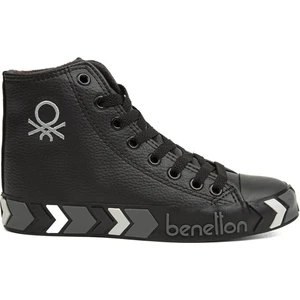 Benetton® | BN-30721 - 3374 Siyah - Kadın Spor Ayakkabı