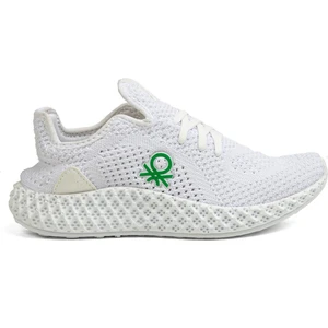 Benetton® | BN-30009 -3570 Beyaz - Kadın Spor Ayakkabı