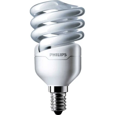 Philips EconomyTwister 12W Sarı Işık E14 İnce
