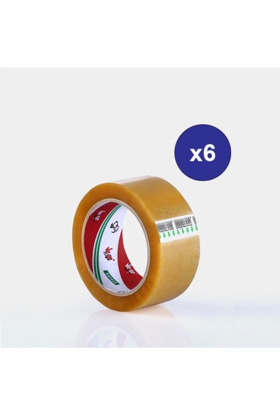 Vege Koli Bandı 45X100 Şeffaf Bufalo 6 Adet