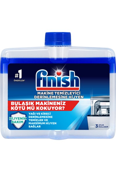 Finish Bulaşık Makinesi Temizleyici Sıvı 250 ml