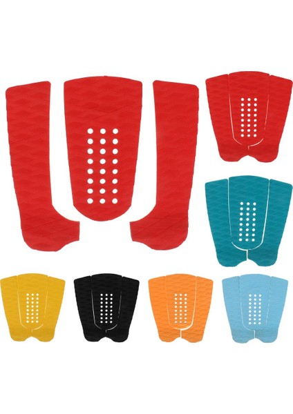 1 Set 3 Adet Sörf Tahtası Çekiş Kuyruk Pedleri Sörf Tutamak - 5 Renk - Yeşil (Yurt Dışından)
