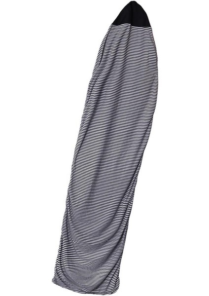 6 /6.6 /7 Ft Sörf Tahtası Sörf Kapağı Streç Koruyucu Torba Depolama Çantası 230 cm. Siyah ve Beyaz (Yurt Dışından)